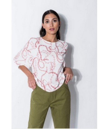 Camisa print cadenas