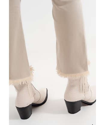 Pantalón frare beig