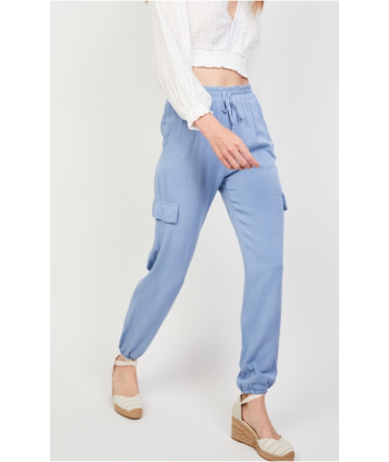 Pantalón cargo seda
