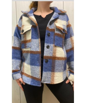 Sobrecamisa felpa azul