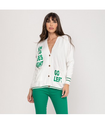 Cardigan lettering