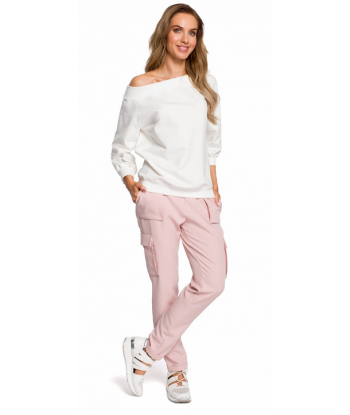 Pantalón cargo rosa