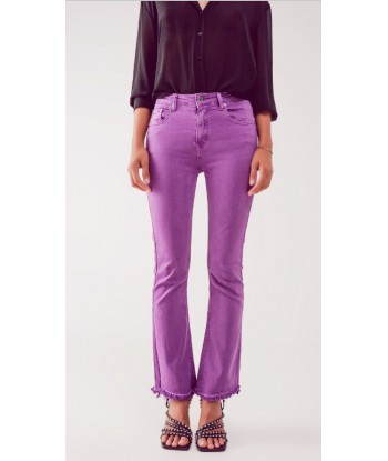 Jeans frare morado