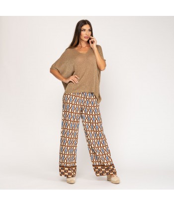 Jersey camel lurex