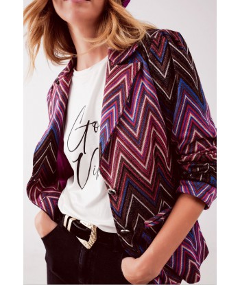 Blazer zig zag