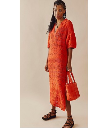 Vestido india naranja