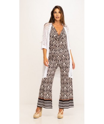 Kimono calado blanco