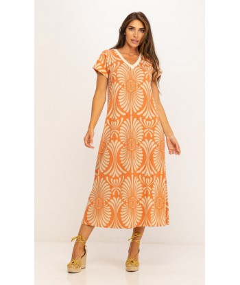 Vestido Zenia naranja